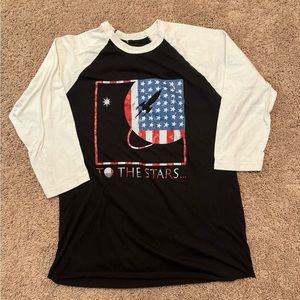 ToTheStars American Flag raglan tee